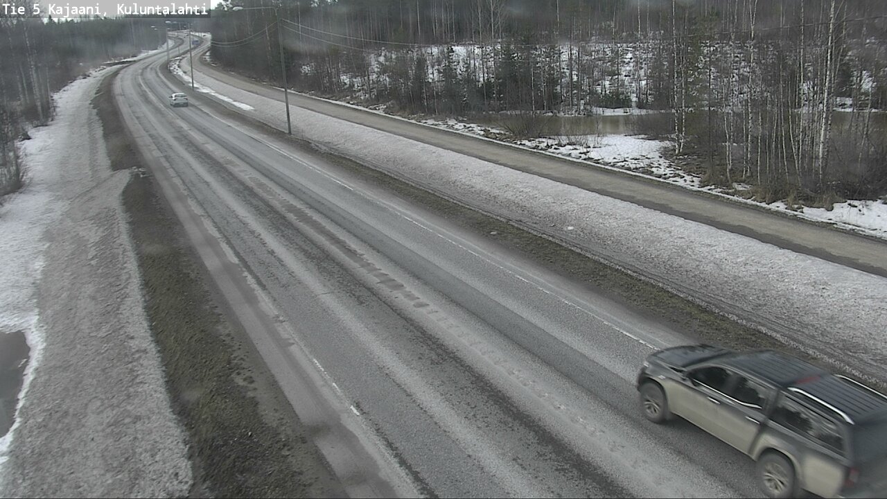 Weather Camera Image Road 5 Kajaani, Kuluntalahti, Kajaani, Kainuu