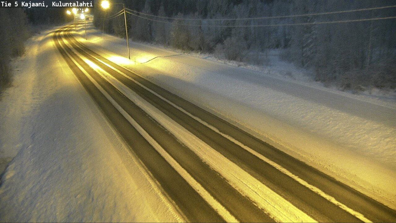 Kelikamerat Kuva Tie 5 Kajaani, Kuluntalahti, Kajaani, Kainuu