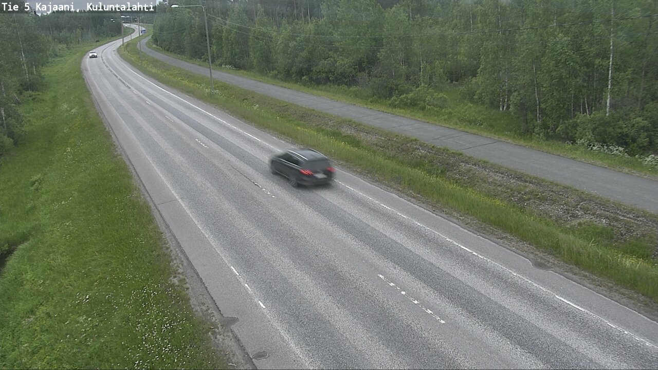 Weather Camera Image Road 5 Kajaani, Kuluntalahti, Kajaani, Kainuu