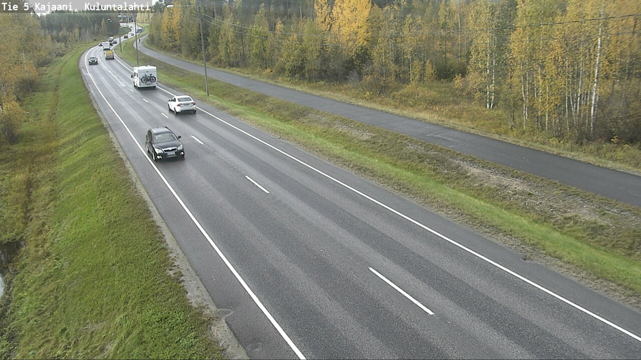 Kelikamerat Kuva Tie 5 Kajaani, Kuluntalahti, Kajaani, Kainuu