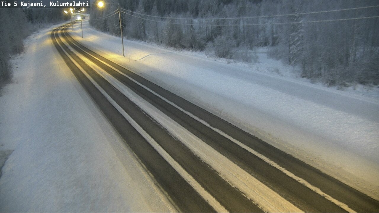 Kelikamerat Kuva Tie 5 Kajaani, Kuluntalahti, Kajaani, Kainuu