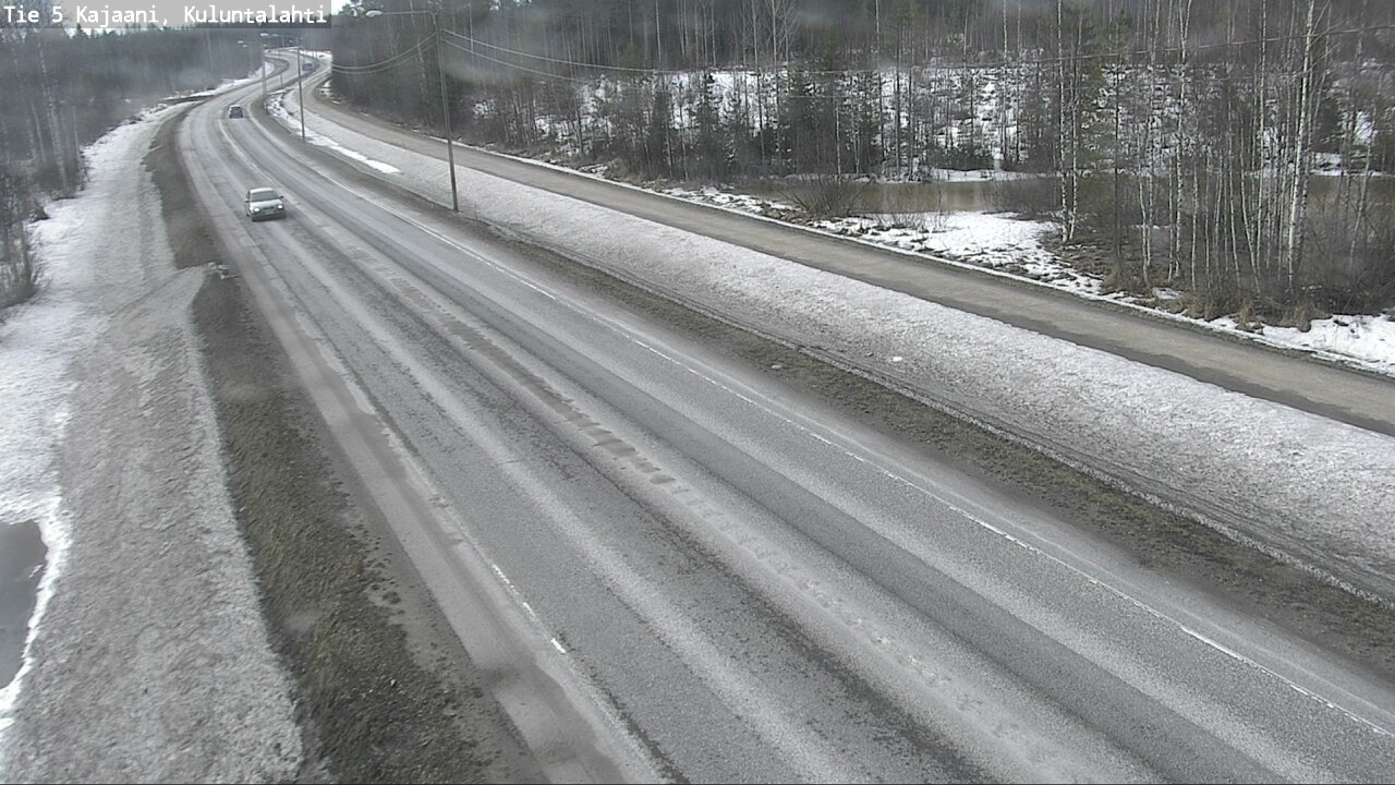 Weather Camera Image Road 5 Kajaani, Kuluntalahti, Kajaani, Kainuu