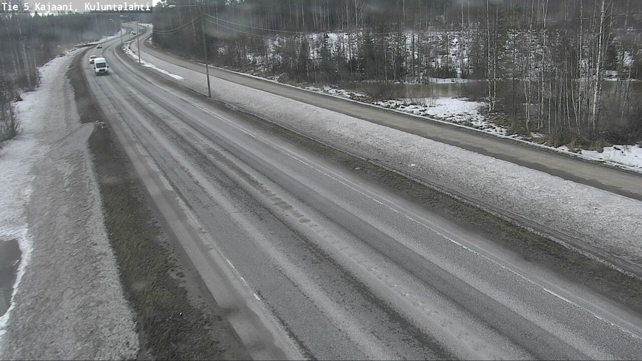 Weather Camera Image Road 5 Kajaani, Kuluntalahti, Kajaani, Kainuu
