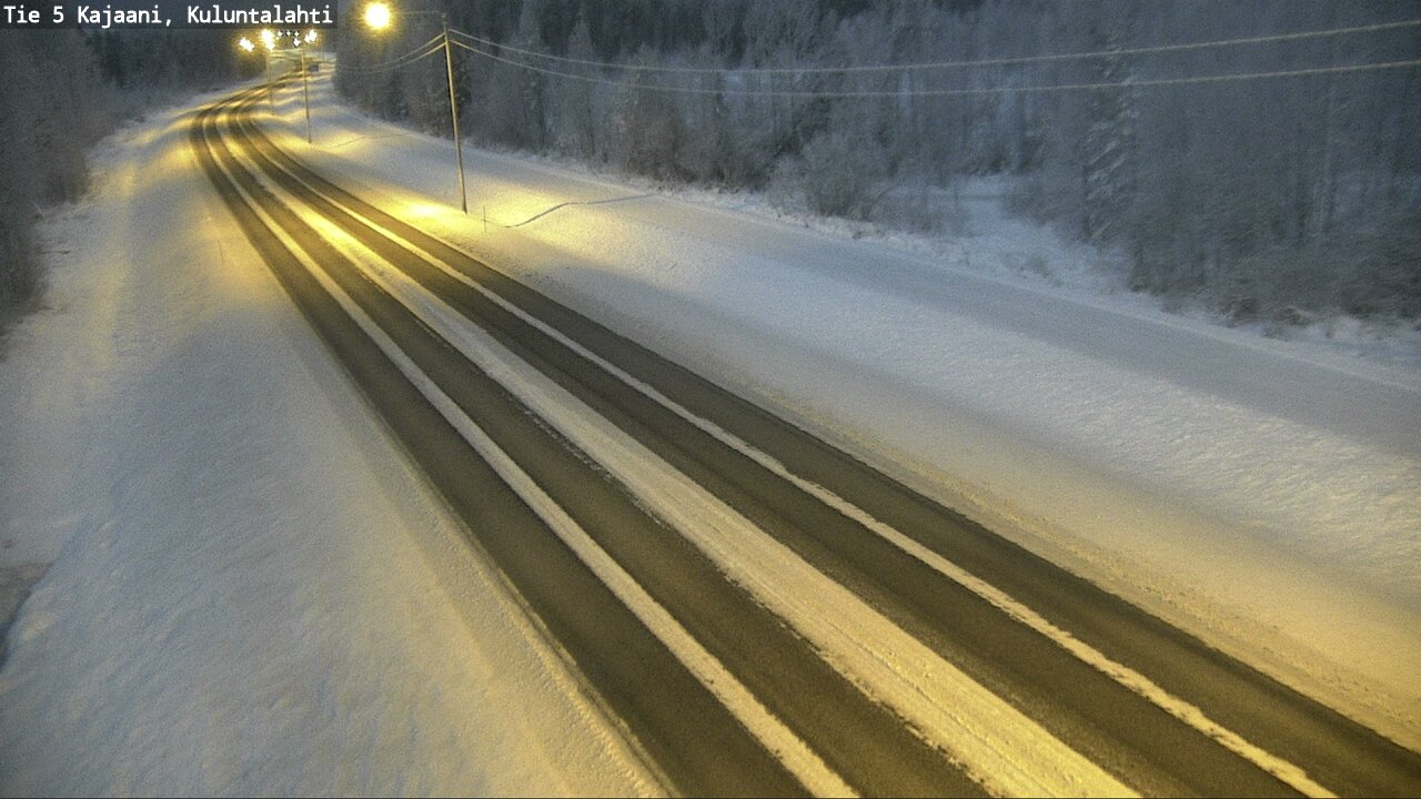 Kelikamerat Kuva Tie 5 Kajaani, Kuluntalahti, Kajaani, Kainuu