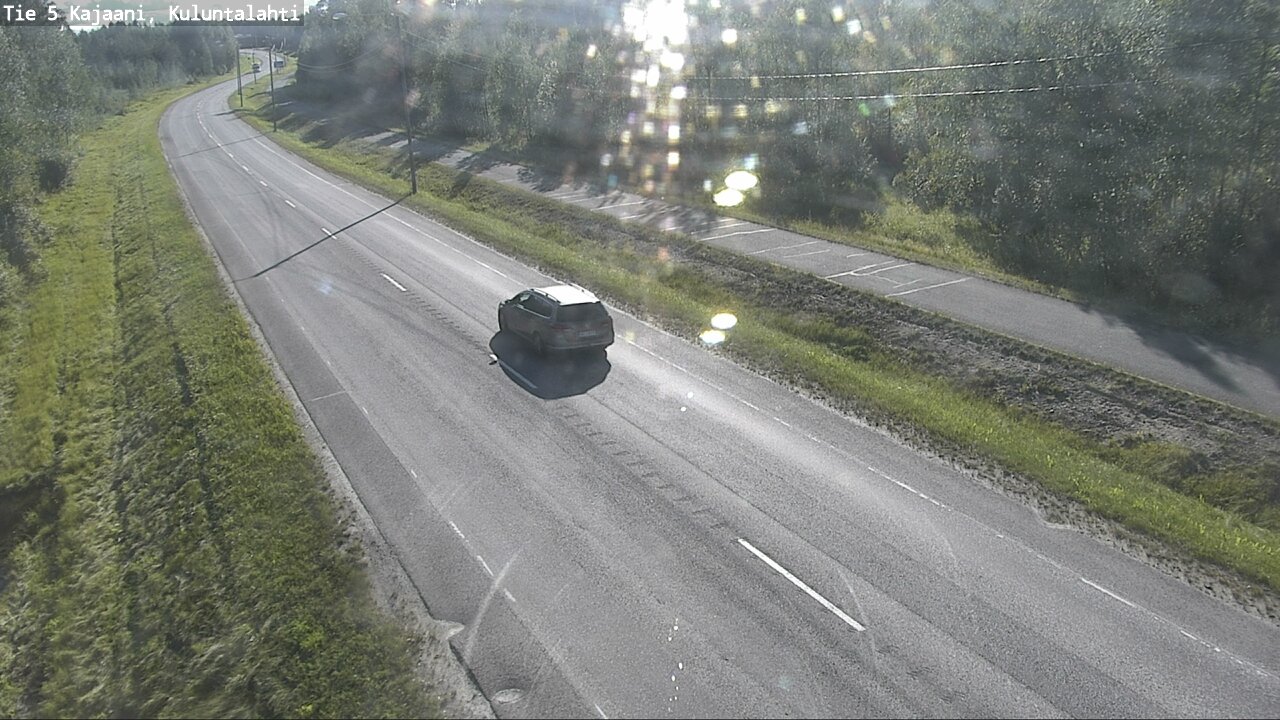 Kelikamerat Kuva Tie 5 Kajaani, Kuluntalahti, Kajaani, Kainuu
