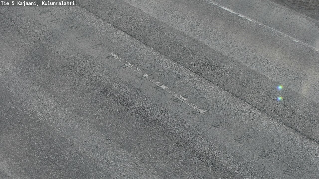 Weather Camera Image Väg 5 Kajaani, Kuluntalahti, Kajaani, Kainuu
