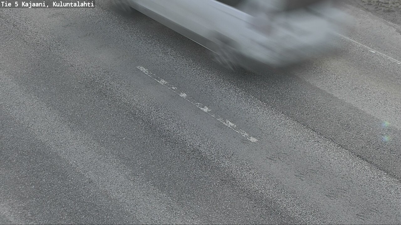 Weather Camera Image Väg 5 Kajaani, Kuluntalahti, Kajaani, Kainuu