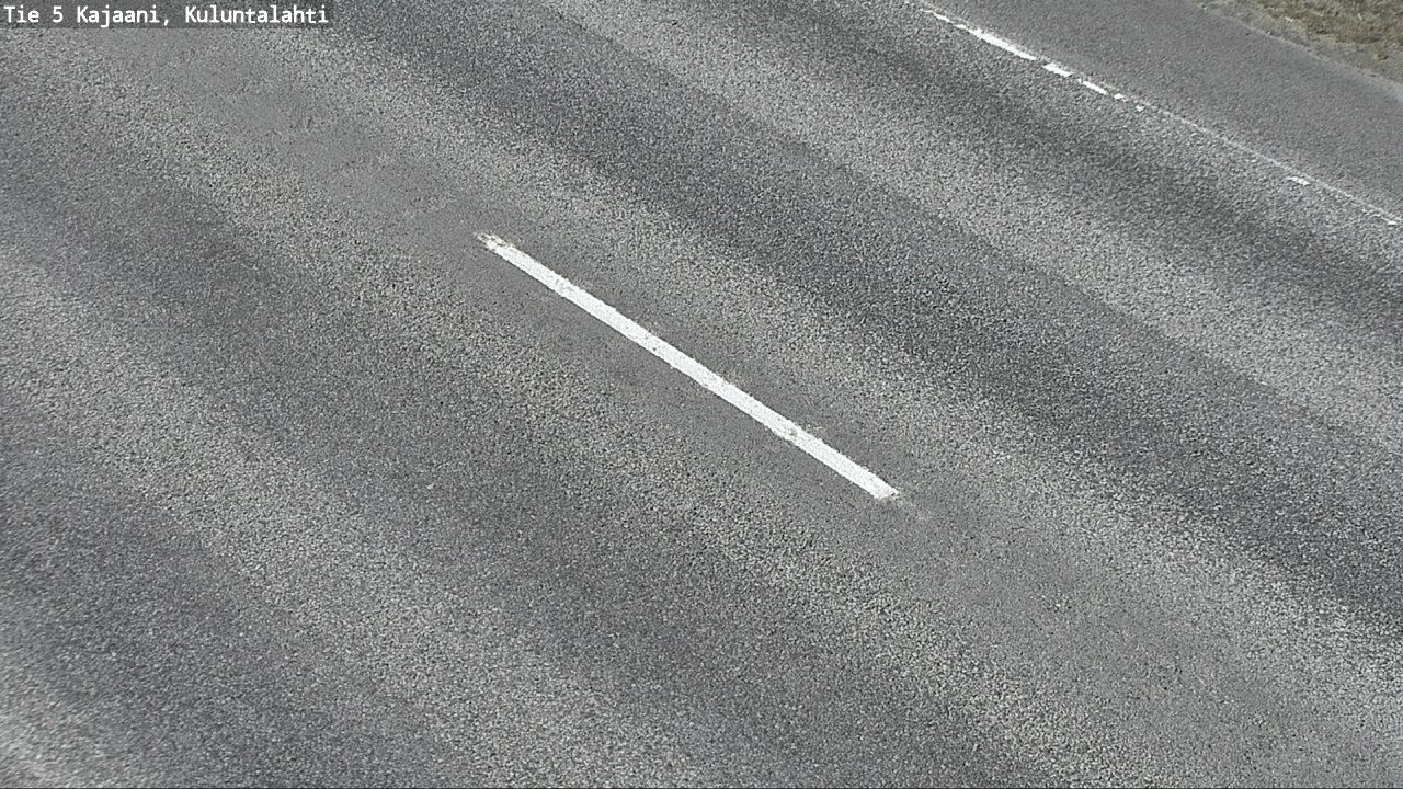 Weather Camera Image Väg 5 Kajaani, Kuluntalahti, Kajaani, Kainuu