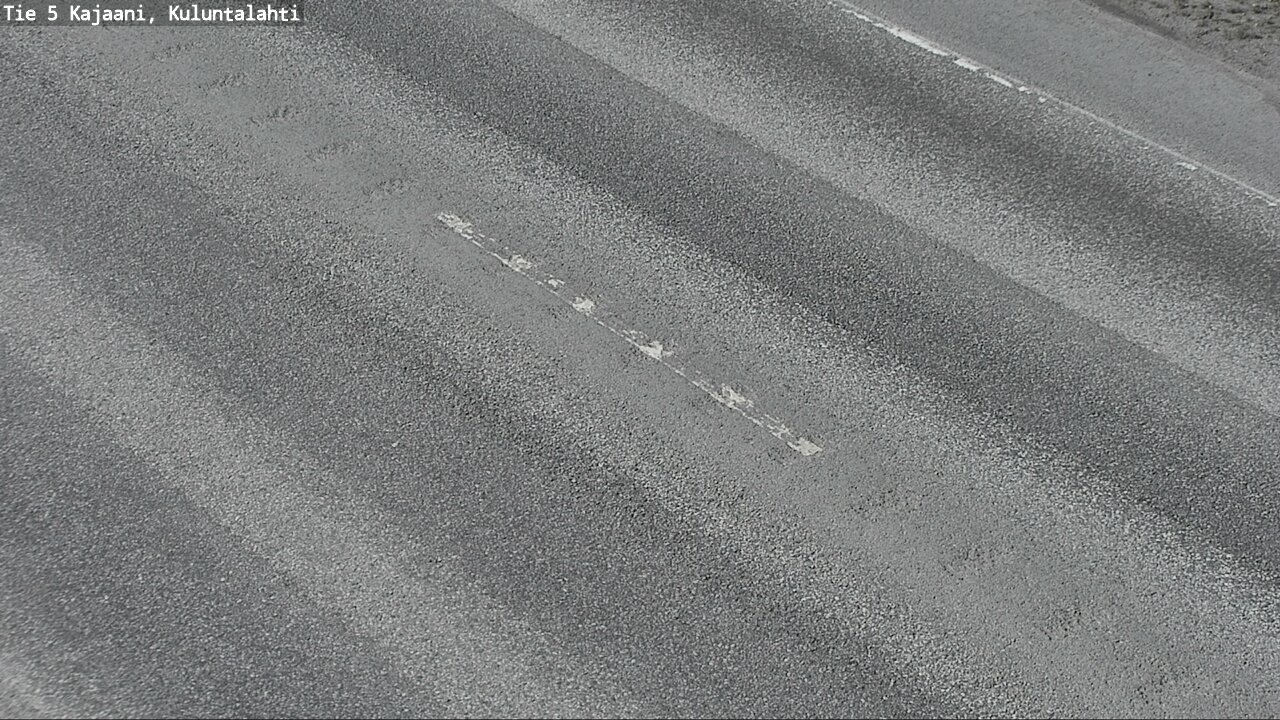 Weather Camera Image Väg 5 Kajaani, Kuluntalahti, Kajaani, Kainuu