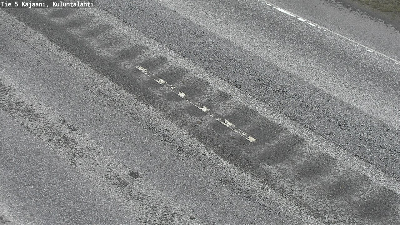 Weather Camera Image Väg 5 Kajaani, Kuluntalahti, Kajaani, Kainuu