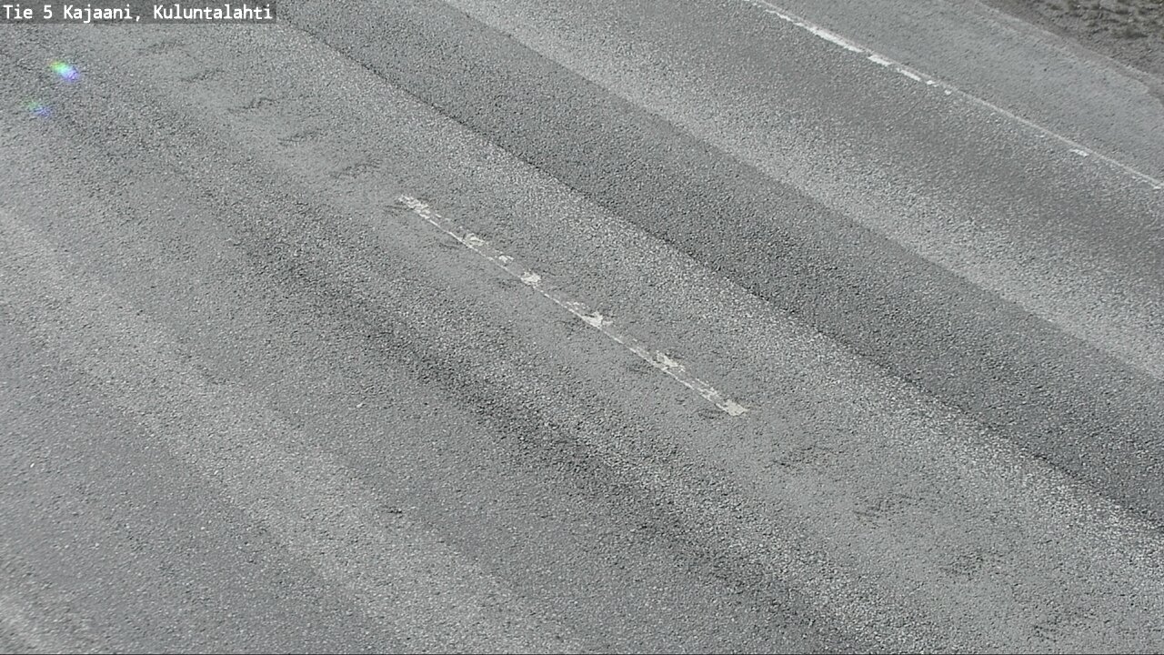 Weather Camera Image Väg 5 Kajaani, Kuluntalahti, Kajaani, Kainuu