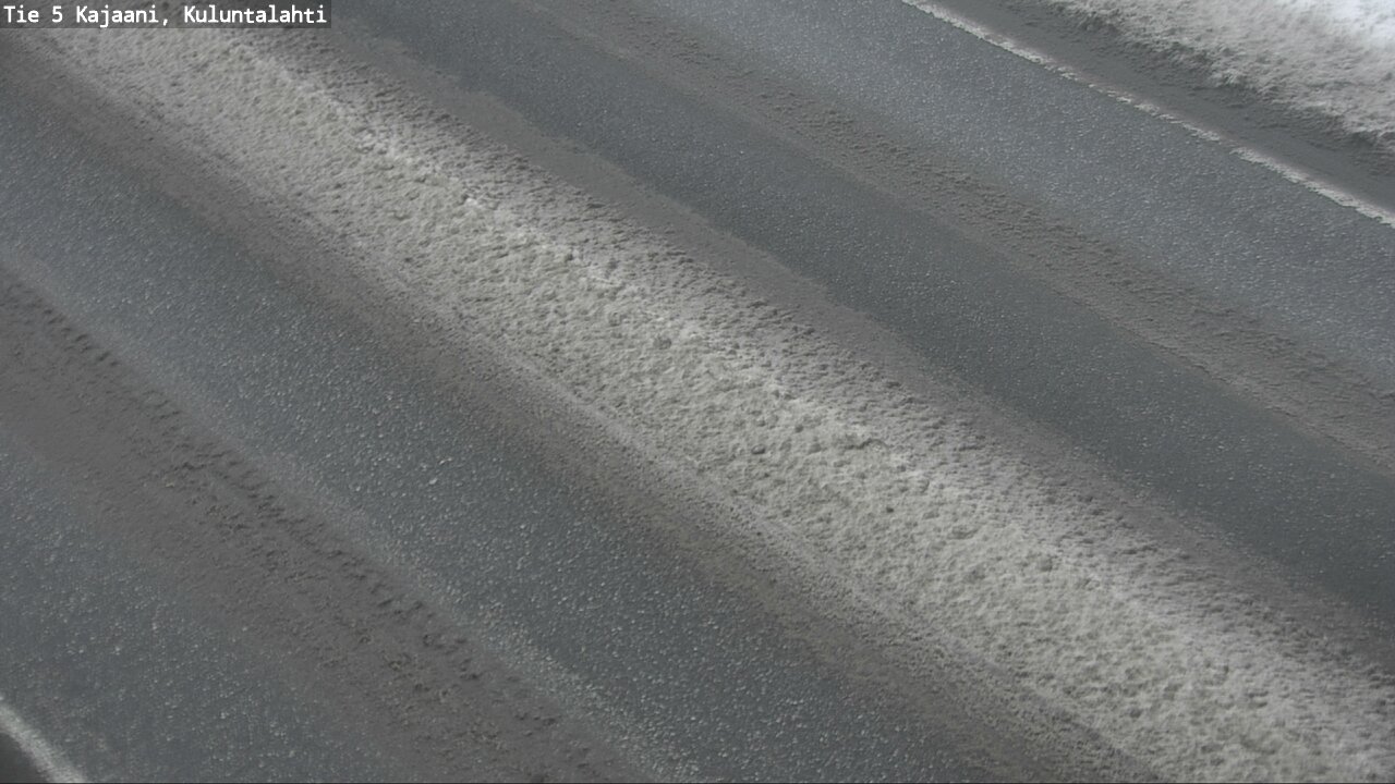Weather Camera Image Väg 5 Kajaani, Kuluntalahti, Kajaani, Kainuu