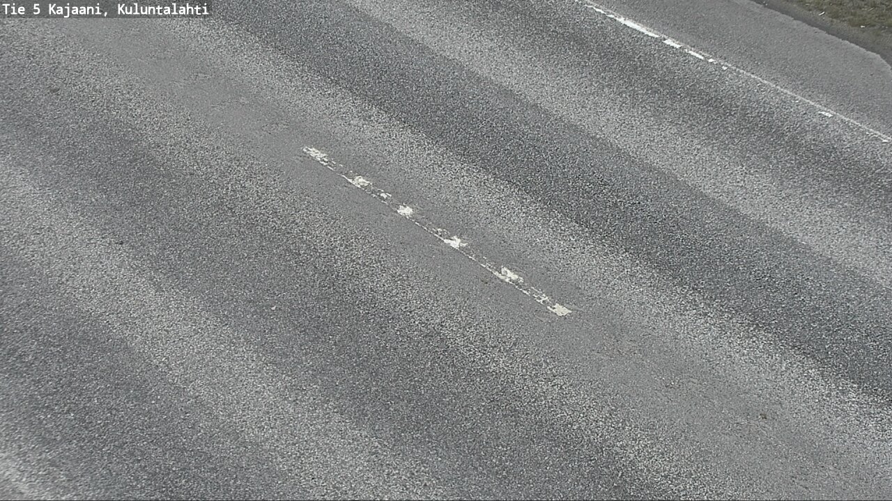 Weather Camera Image Road 5 Kajaani, Kuluntalahti, Kajaani, Kainuu