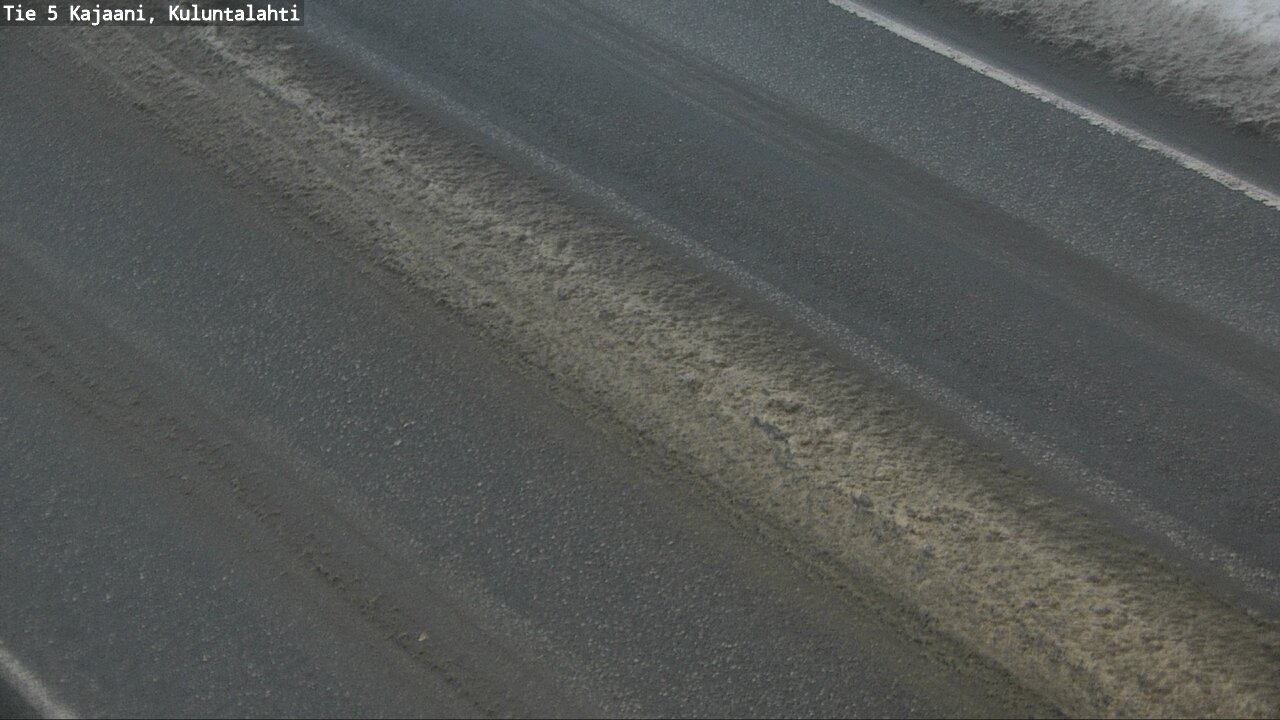 Weather Camera Image Road 5 Kajaani, Kuluntalahti, Kajaani, Kainuu