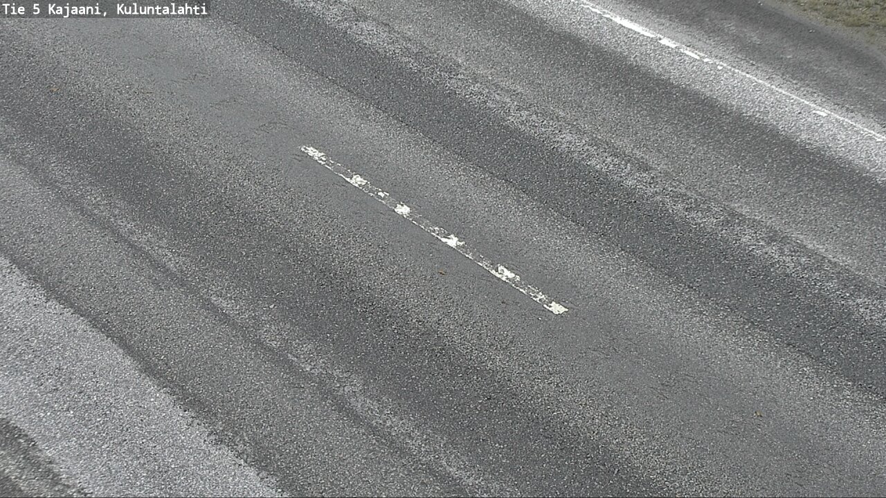 Weather Camera Image Väg 5 Kajaani, Kuluntalahti, Kajaani, Kainuu