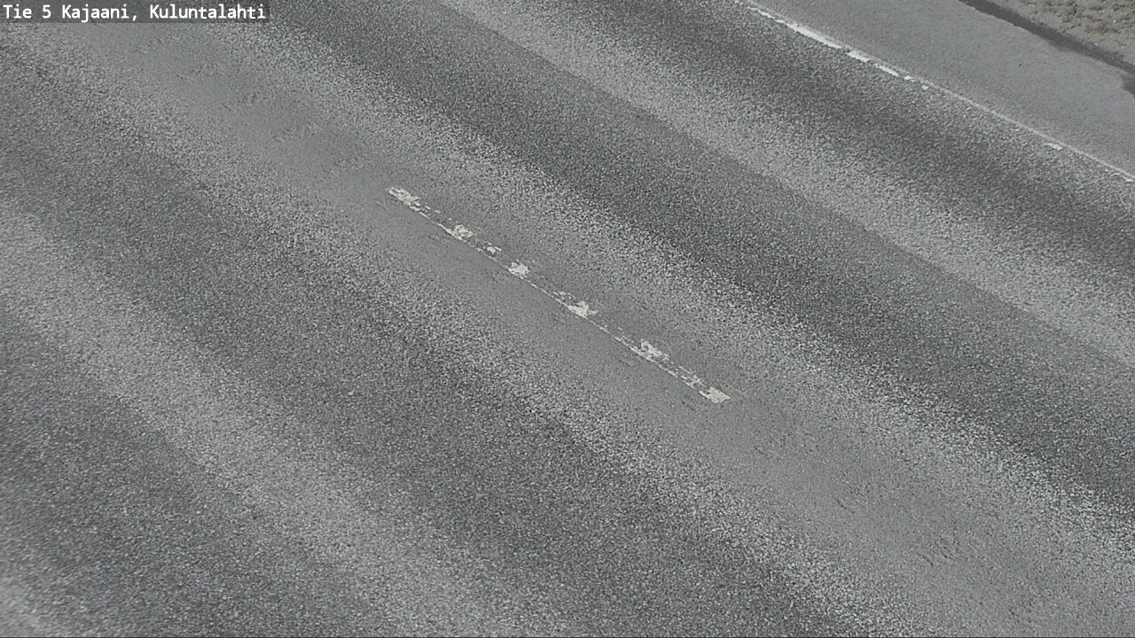 Weather Camera Image Väg 5 Kajaani, Kuluntalahti, Kajaani, Kainuu