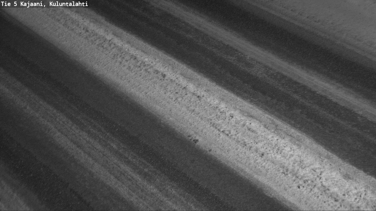 Weather Camera Image Väg 5 Kajaani, Kuluntalahti, Kajaani, Kainuu