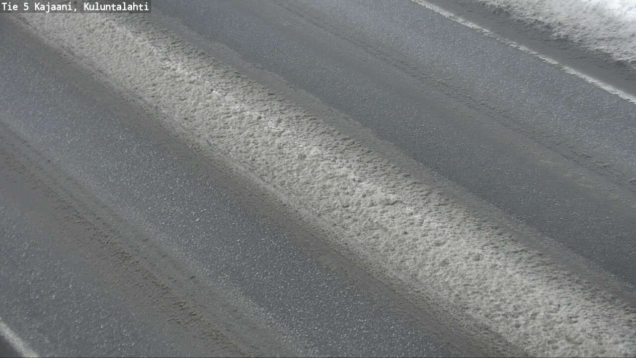 Weather Camera Image Väg 5 Kajaani, Kuluntalahti, Kajaani, Kainuu