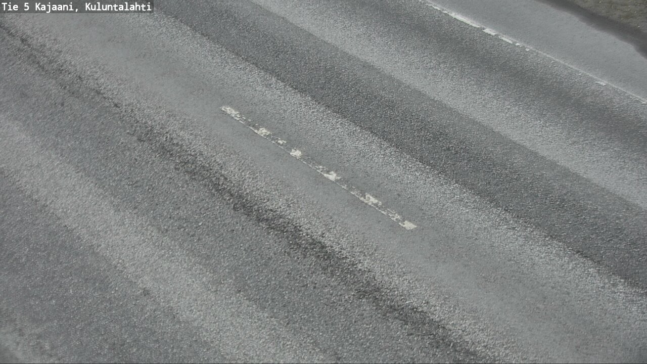 Weather Camera Image Väg 5 Kajaani, Kuluntalahti, Kajaani, Kainuu
