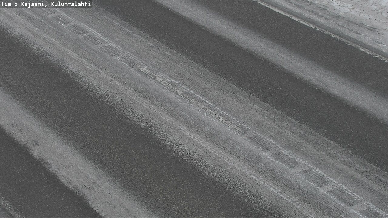 Weather Camera Image Väg 5 Kajaani, Kuluntalahti, Kajaani, Kainuu