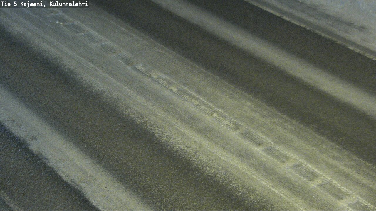 Weather Camera Image Väg 5 Kajaani, Kuluntalahti, Kajaani, Kainuu