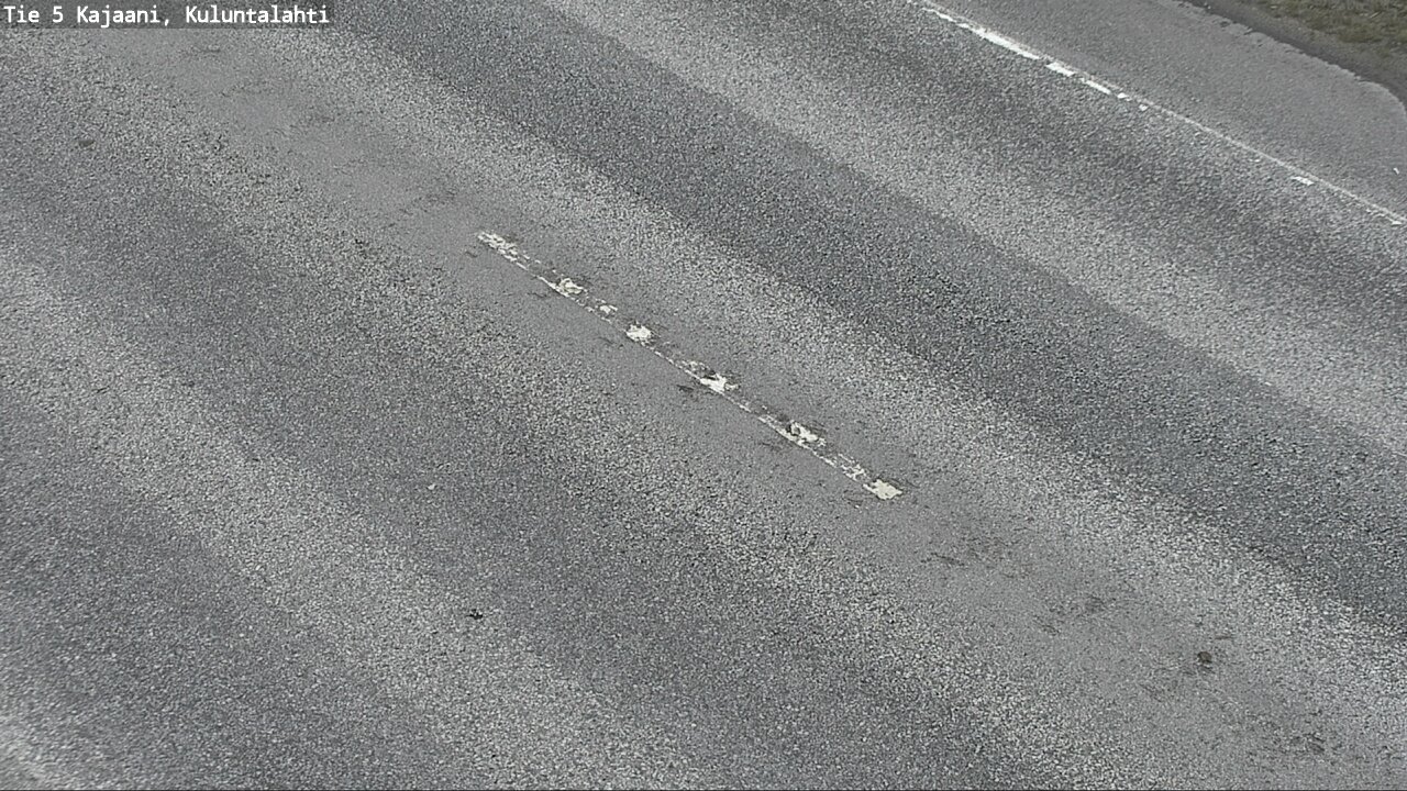 Weather Camera Image Väg 5 Kajaani, Kuluntalahti, Kajaani, Kainuu