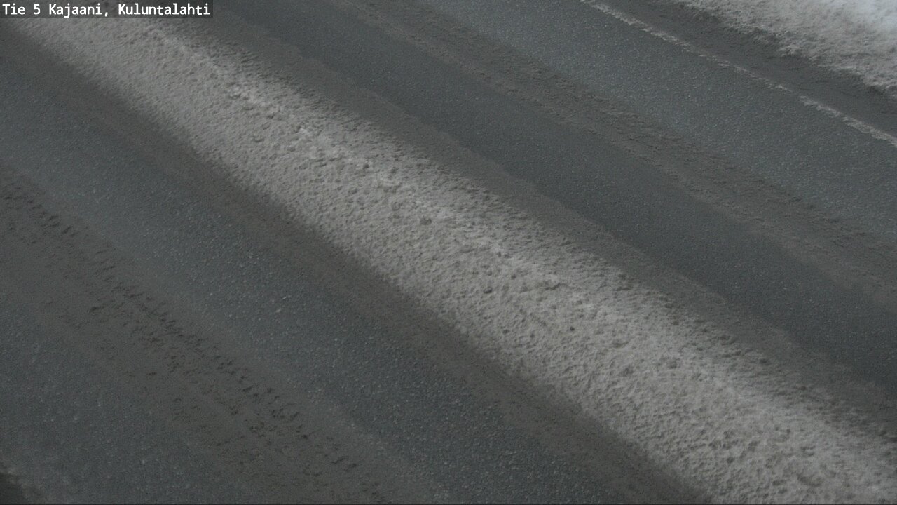 Weather Camera Image Väg 5 Kajaani, Kuluntalahti, Kajaani, Kainuu
