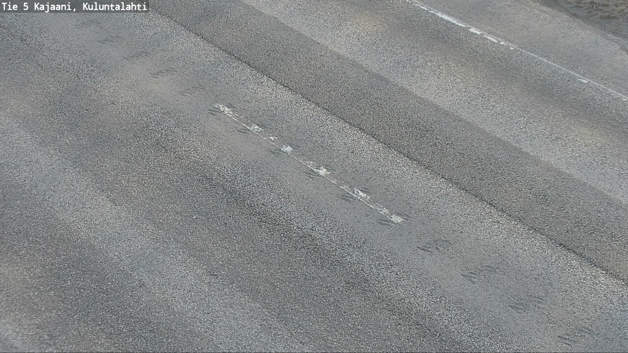 Weather Camera Image Väg 5 Kajaani, Kuluntalahti, Kajaani, Kainuu