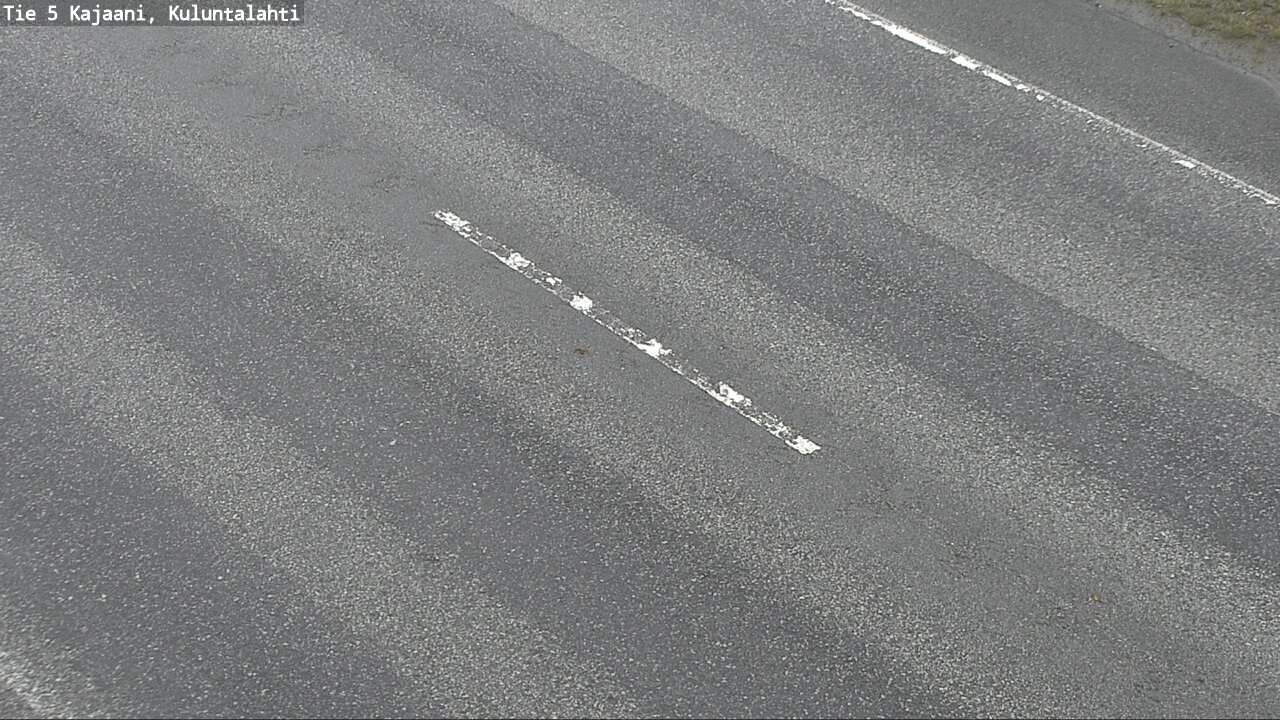 Weather Camera Image Väg 5 Kajaani, Kuluntalahti, Kajaani, Kainuu