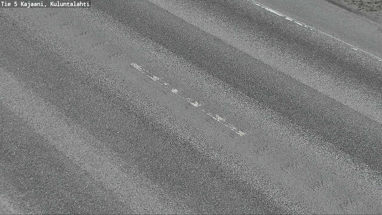 Weather Camera Image Väg 5 Kajaani, Kuluntalahti, Kajaani, Kainuu