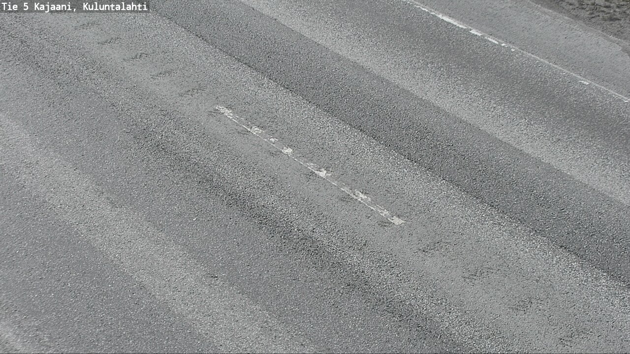 Weather Camera Image Väg 5 Kajaani, Kuluntalahti, Kajaani, Kainuu