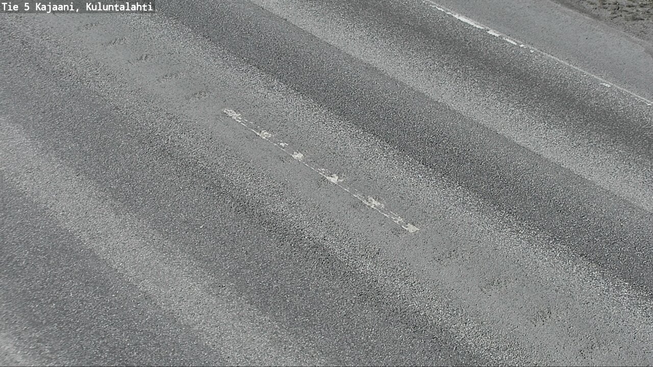 Weather Camera Image Väg 5 Kajaani, Kuluntalahti, Kajaani, Kainuu