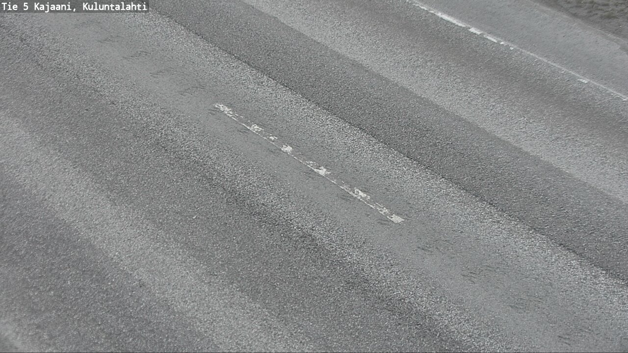 Weather Camera Image Väg 5 Kajaani, Kuluntalahti, Kajaani, Kainuu