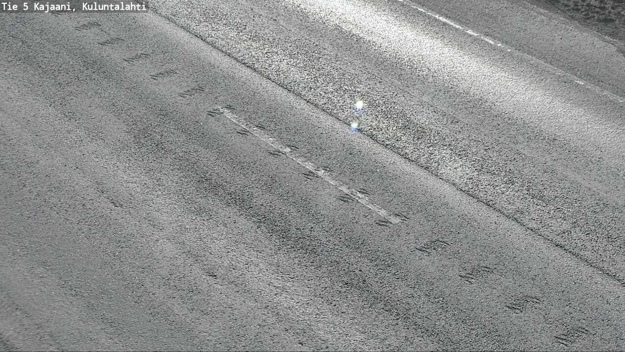Weather Camera Image Väg 5 Kajaani, Kuluntalahti, Kajaani, Kainuu