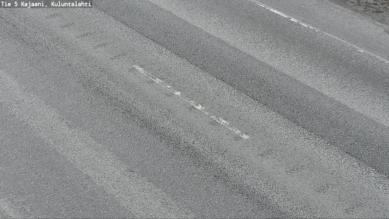 Weather Camera Image Väg 5 Kajaani, Kuluntalahti, Kajaani, Kainuu