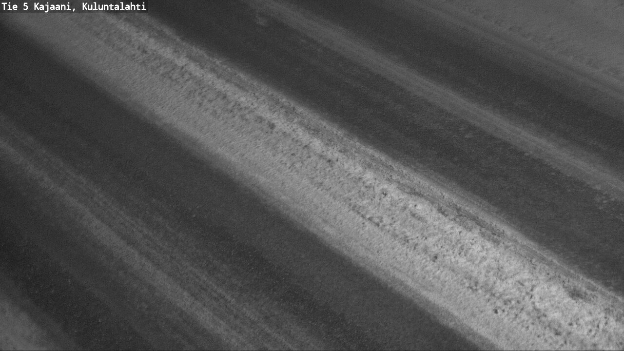 Weather Camera Image Väg 5 Kajaani, Kuluntalahti, Kajaani, Kainuu