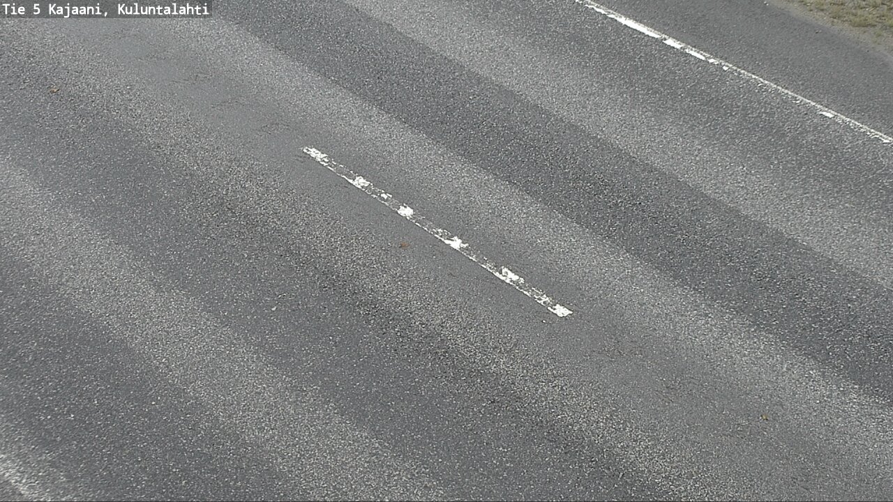 Weather Camera Image Väg 5 Kajaani, Kuluntalahti, Kajaani, Kainuu