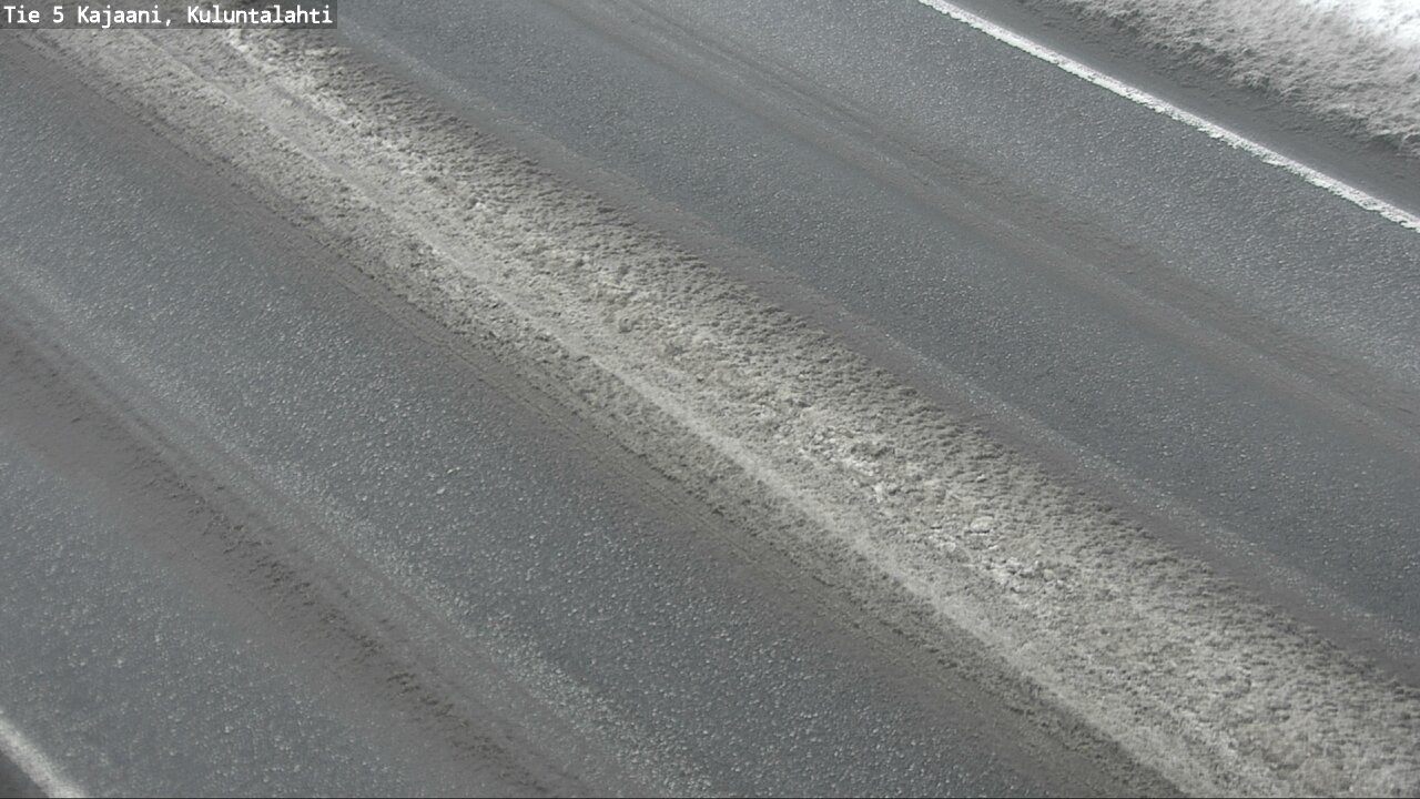 Weather Camera Image Väg 5 Kajaani, Kuluntalahti, Kajaani, Kainuu