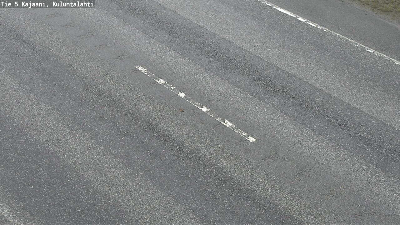 Weather Camera Image Väg 5 Kajaani, Kuluntalahti, Kajaani, Kainuu
