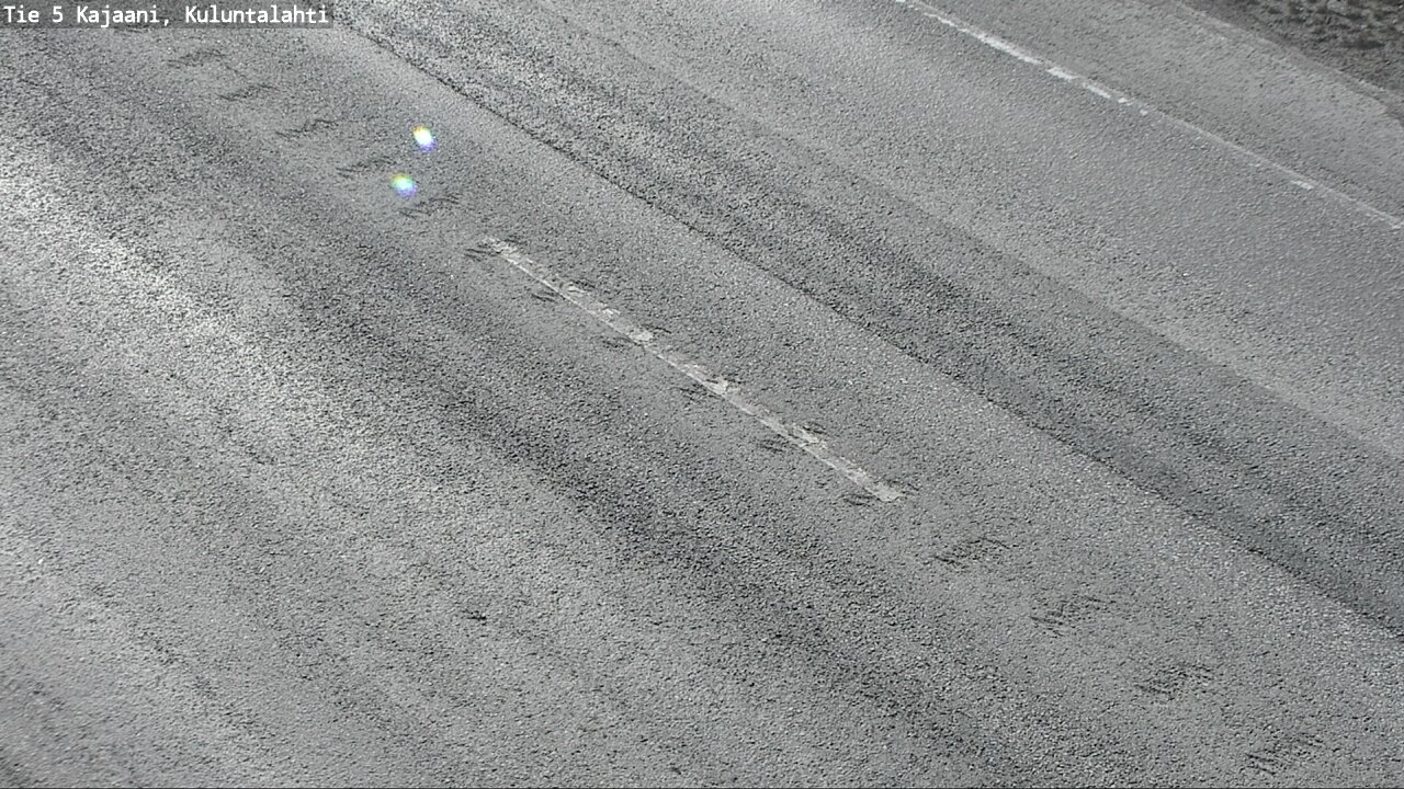 Weather Camera Image Väg 5 Kajaani, Kuluntalahti, Kajaani, Kainuu