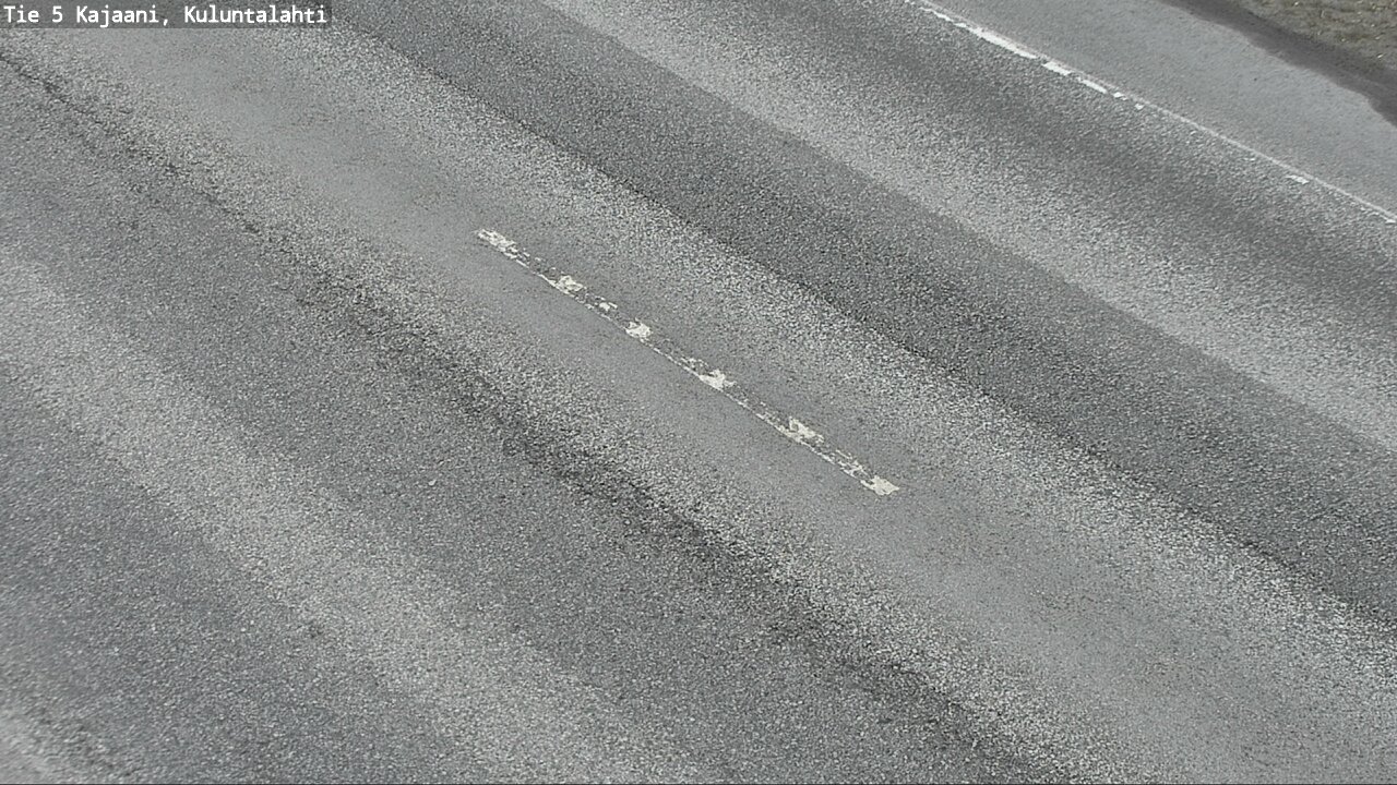 Weather Camera Image Väg 5 Kajaani, Kuluntalahti, Kajaani, Kainuu