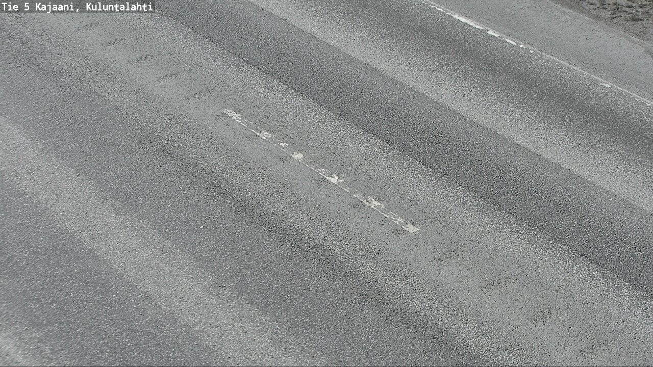 Weather Camera Image Väg 5 Kajaani, Kuluntalahti, Kajaani, Kainuu