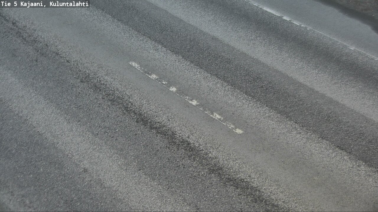 Weather Camera Image Väg 5 Kajaani, Kuluntalahti, Kajaani, Kainuu