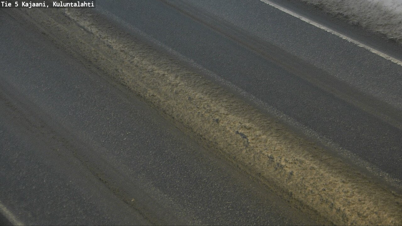 Weather Camera Image Road 5 Kajaani, Kuluntalahti, Kajaani, Kainuu