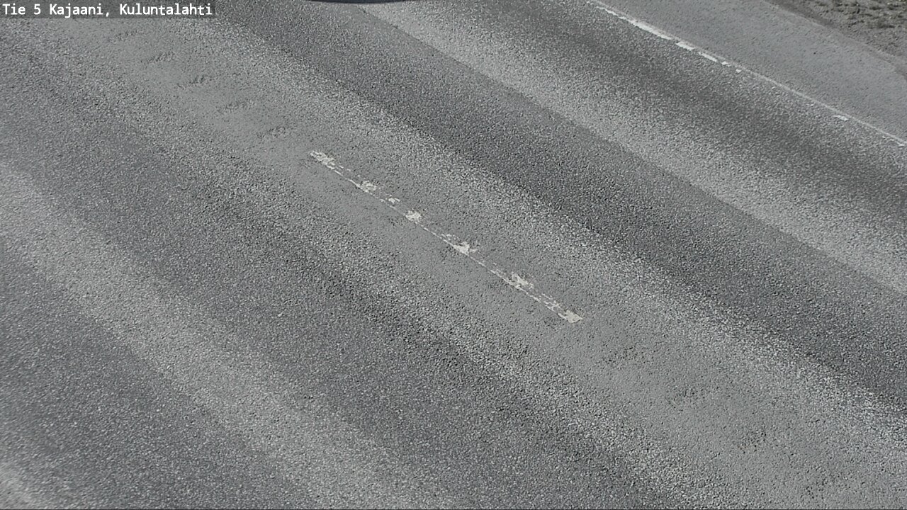 Weather Camera Image Väg 5 Kajaani, Kuluntalahti, Kajaani, Kainuu