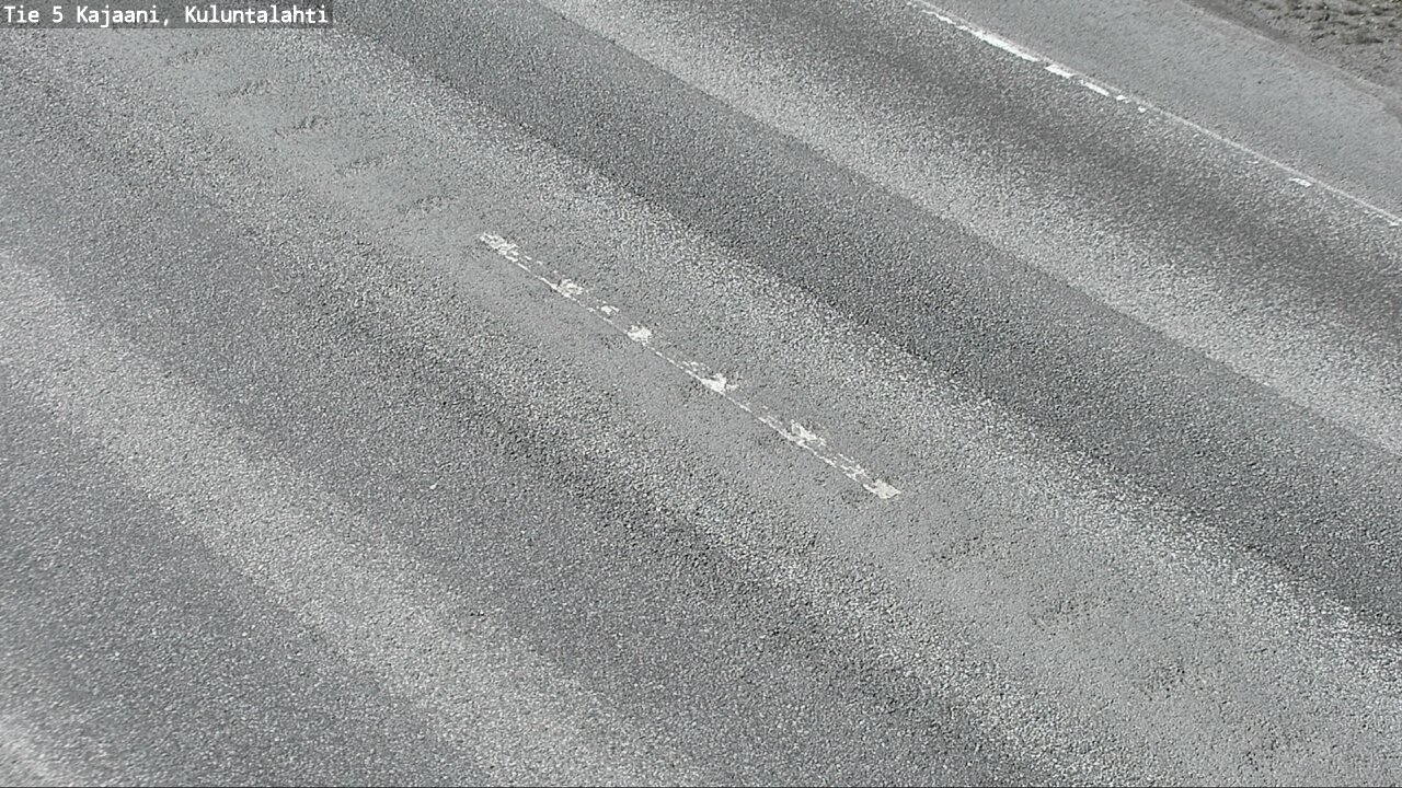 Weather Camera Image Väg 5 Kajaani, Kuluntalahti, Kajaani, Kainuu