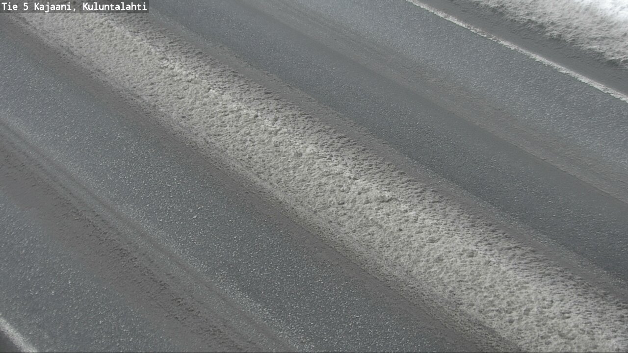 Weather Camera Image Väg 5 Kajaani, Kuluntalahti, Kajaani, Kainuu