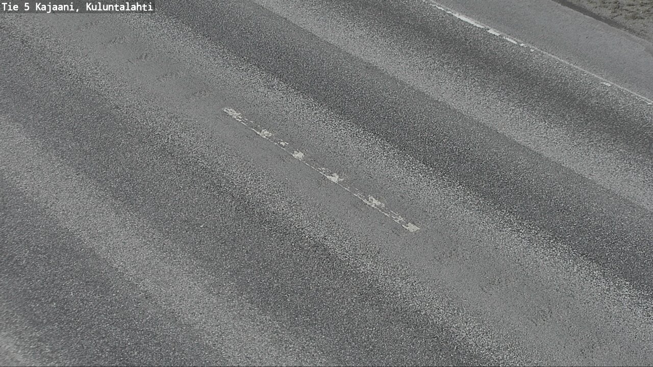 Weather Camera Image Väg 5 Kajaani, Kuluntalahti, Kajaani, Kainuu