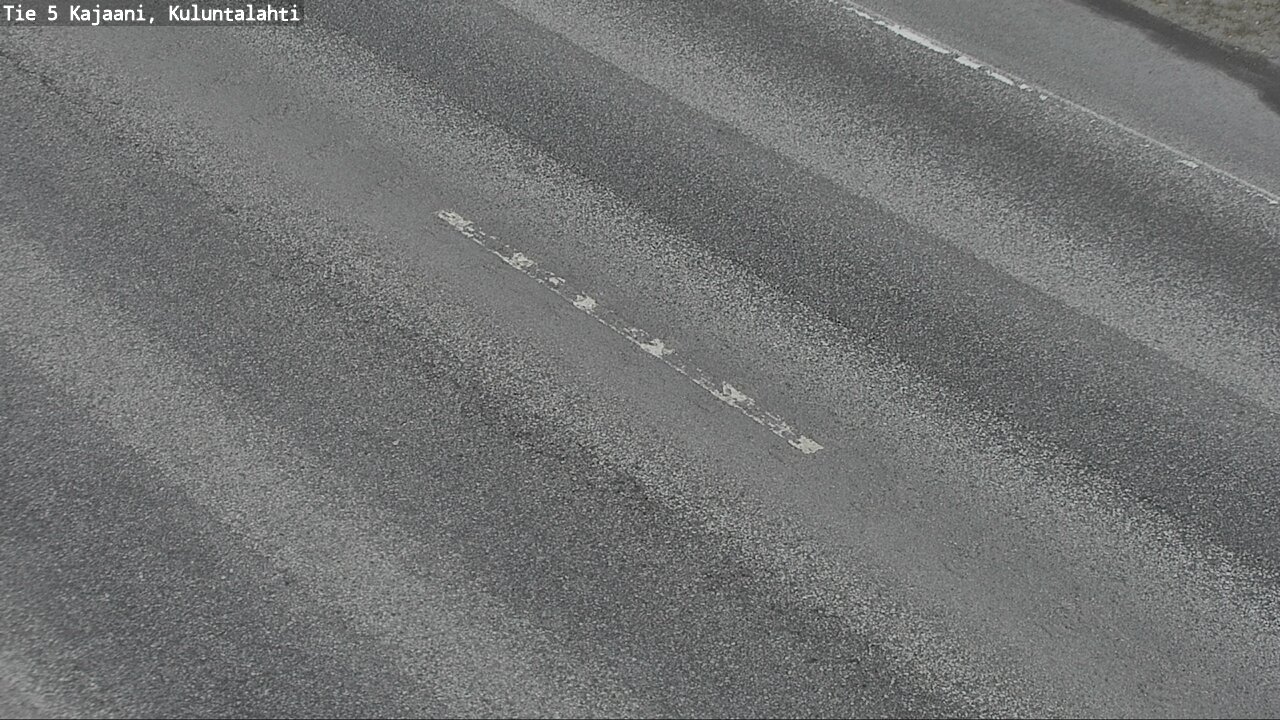 Weather Camera Image Väg 5 Kajaani, Kuluntalahti, Kajaani, Kainuu