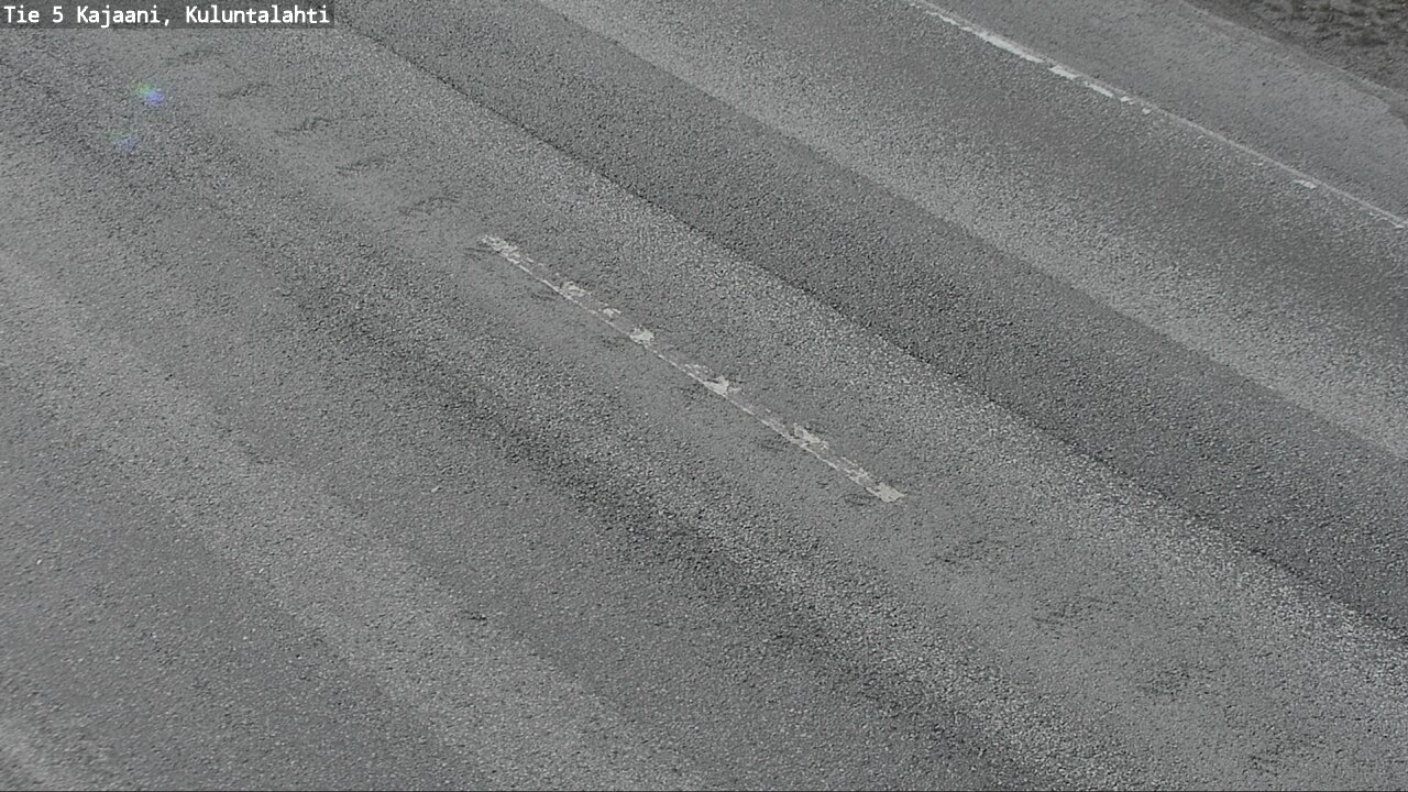 Weather Camera Image Väg 5 Kajaani, Kuluntalahti, Kajaani, Kainuu